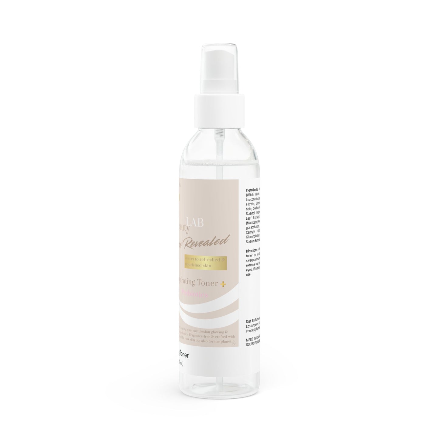 Hydrating Toner, 6oz (Vanilla Latte)