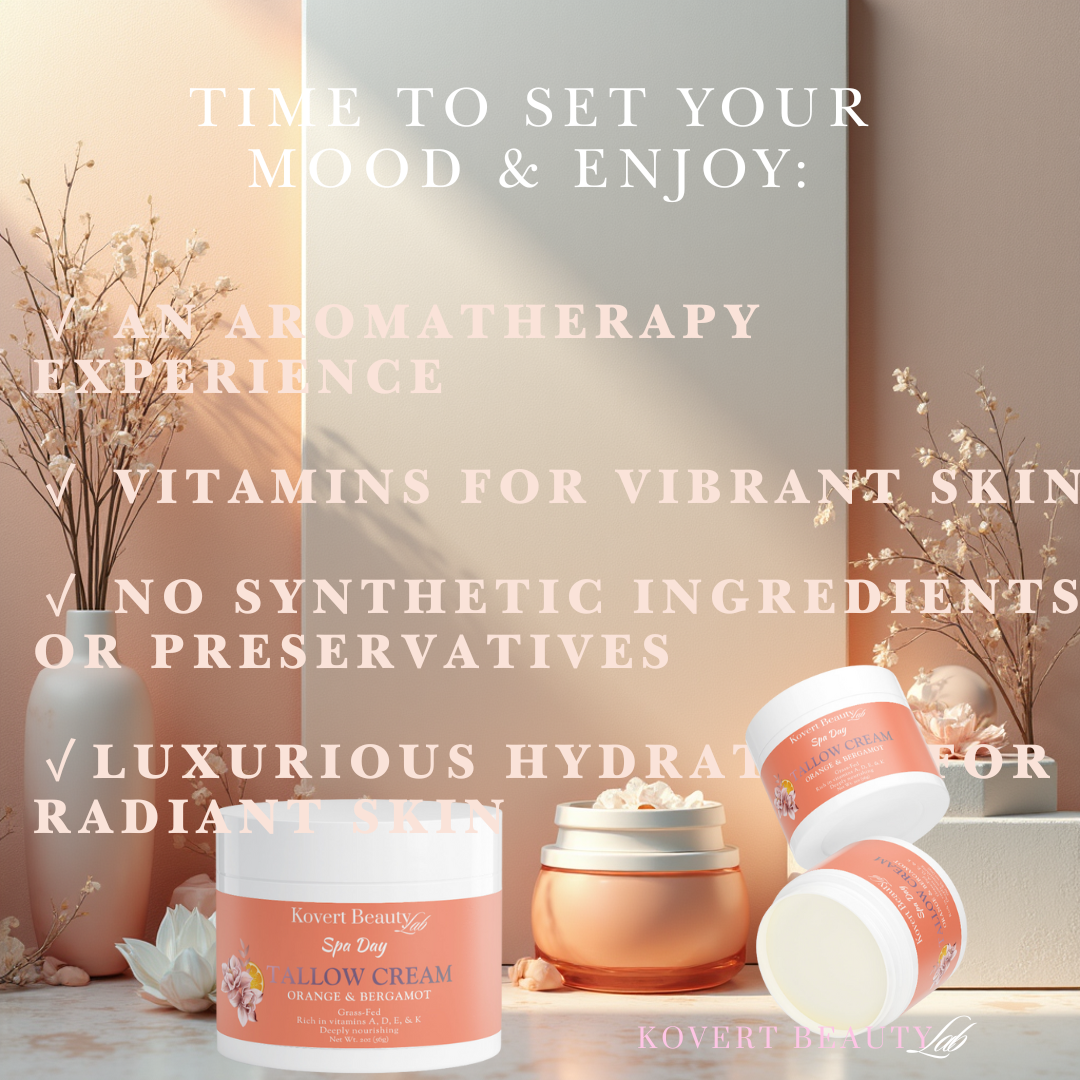 KBL Spa Day Tallow Cream Orange & Bergamot