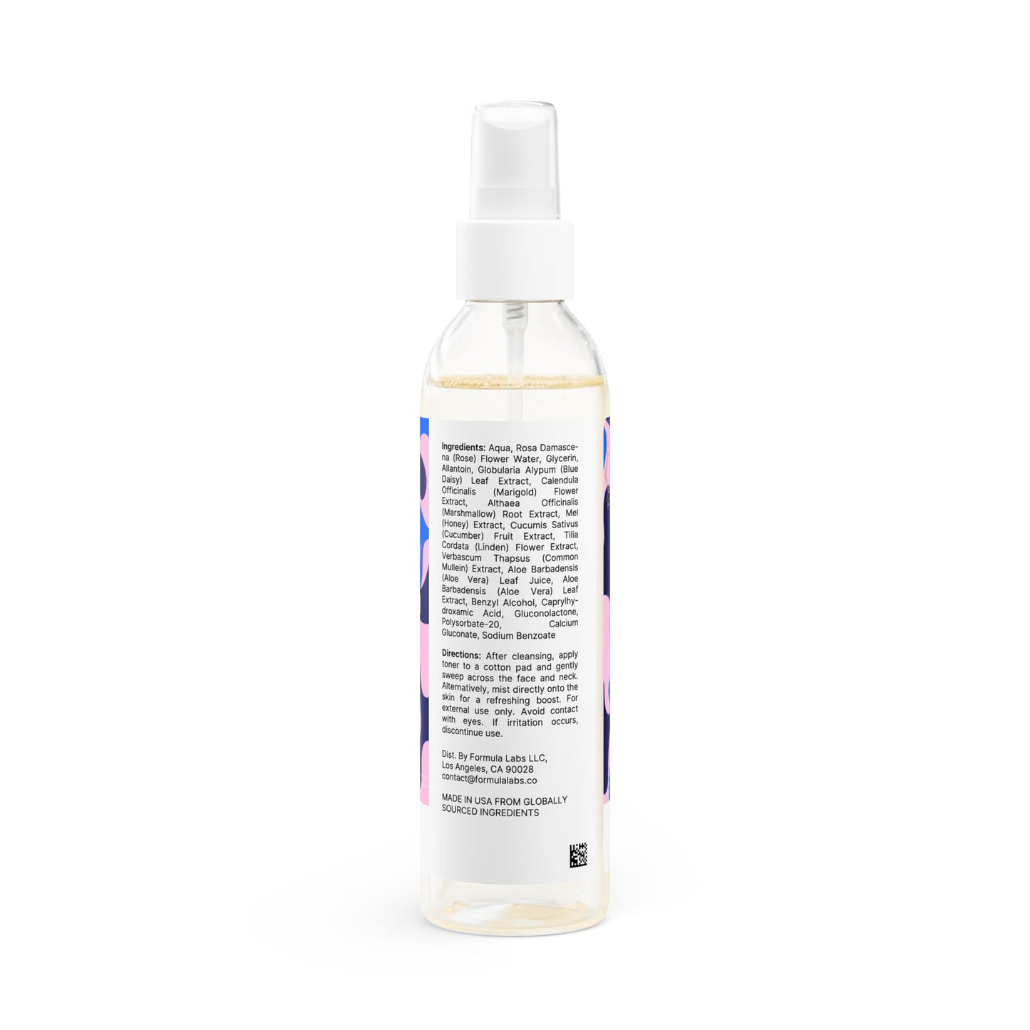 Calming Toner, 6oz (Powder Pink Camouflage)