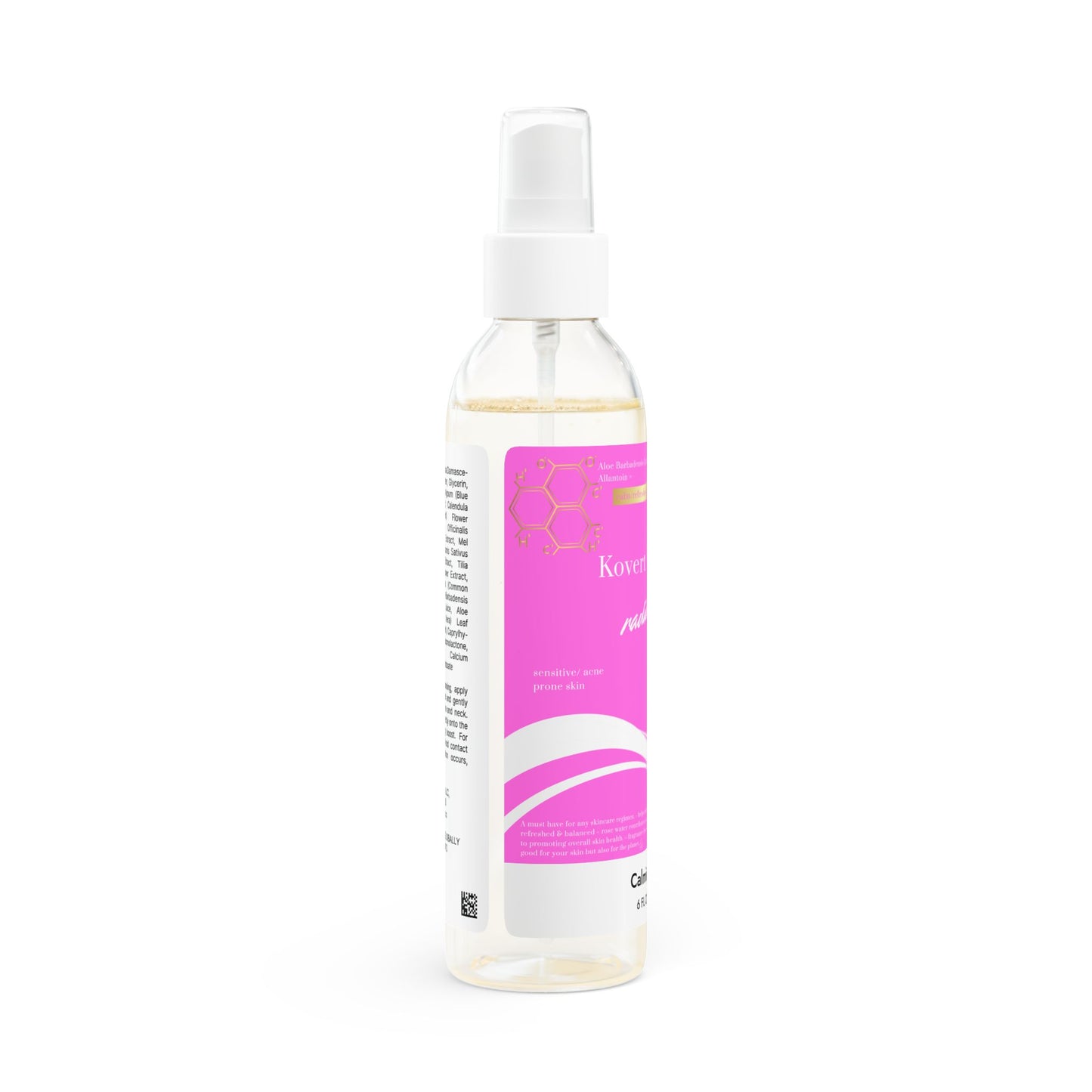 Calming Toner, 6oz (Hot Pink)