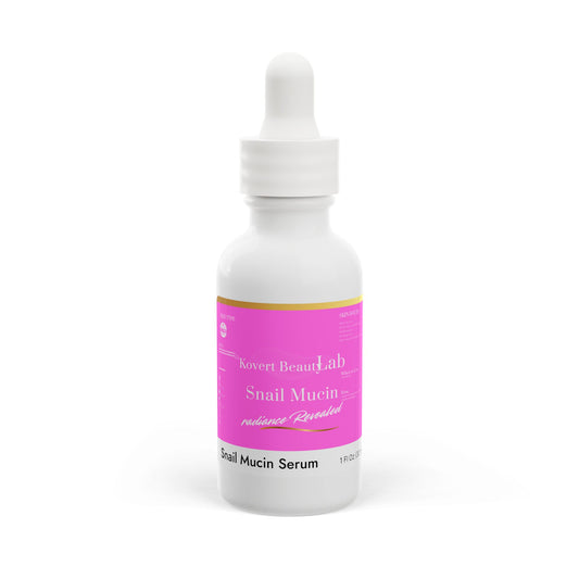 Snail Mucin Facial Serum, 1oz (Hot Pink)