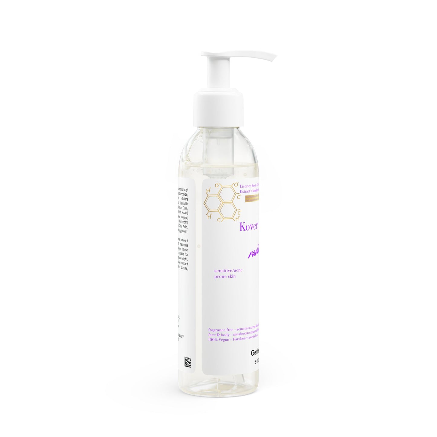 Gentle Face and Body Cleanser, 6oz (Royal Purple)