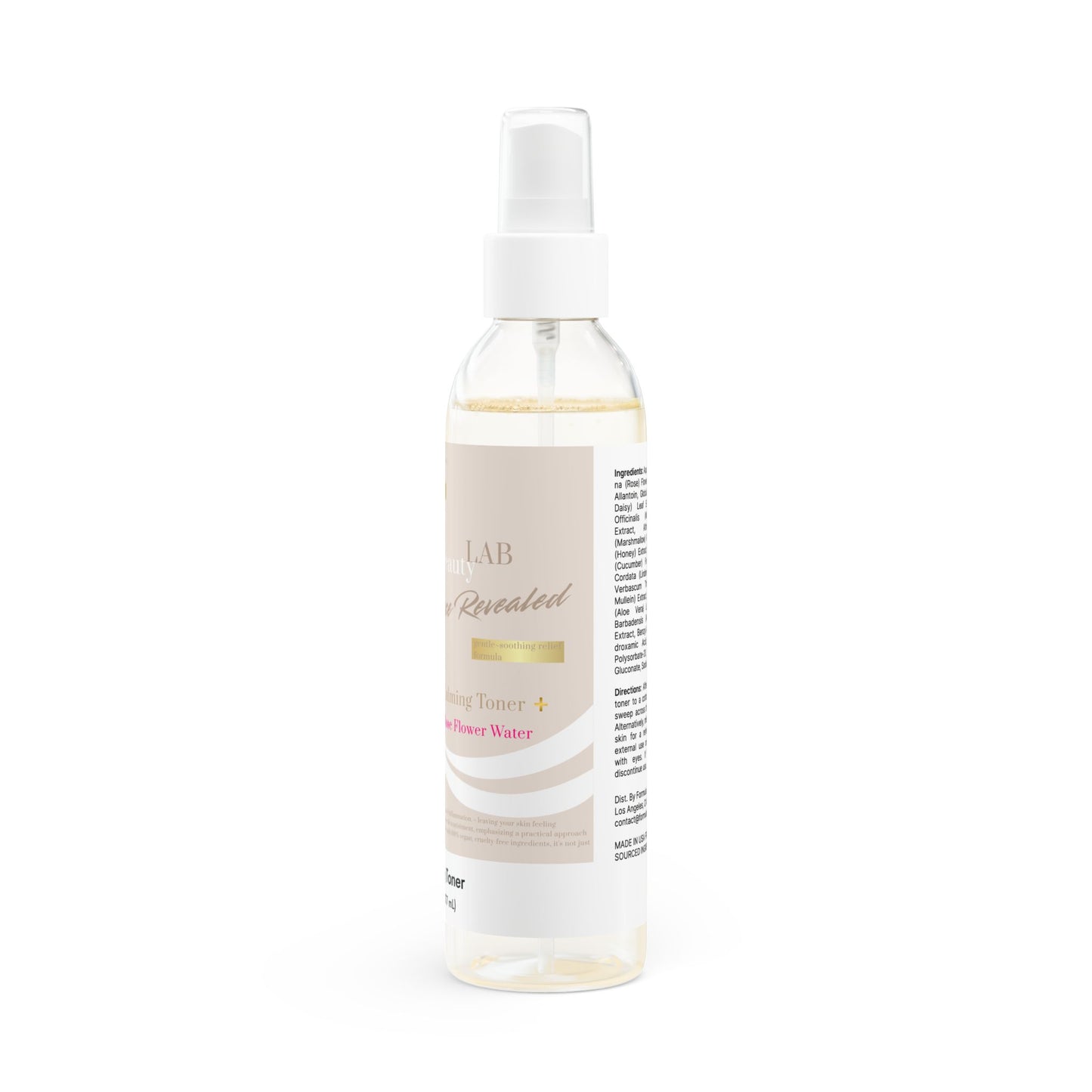 Calming Toner, 6oz (Vanilla Latte)