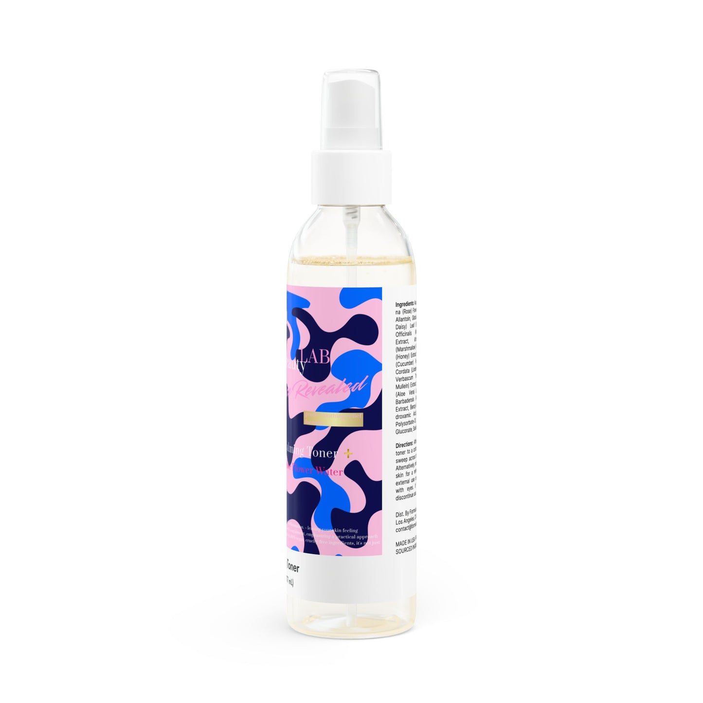 Calming Toner, 6oz  (Powder Pink Camouflage)