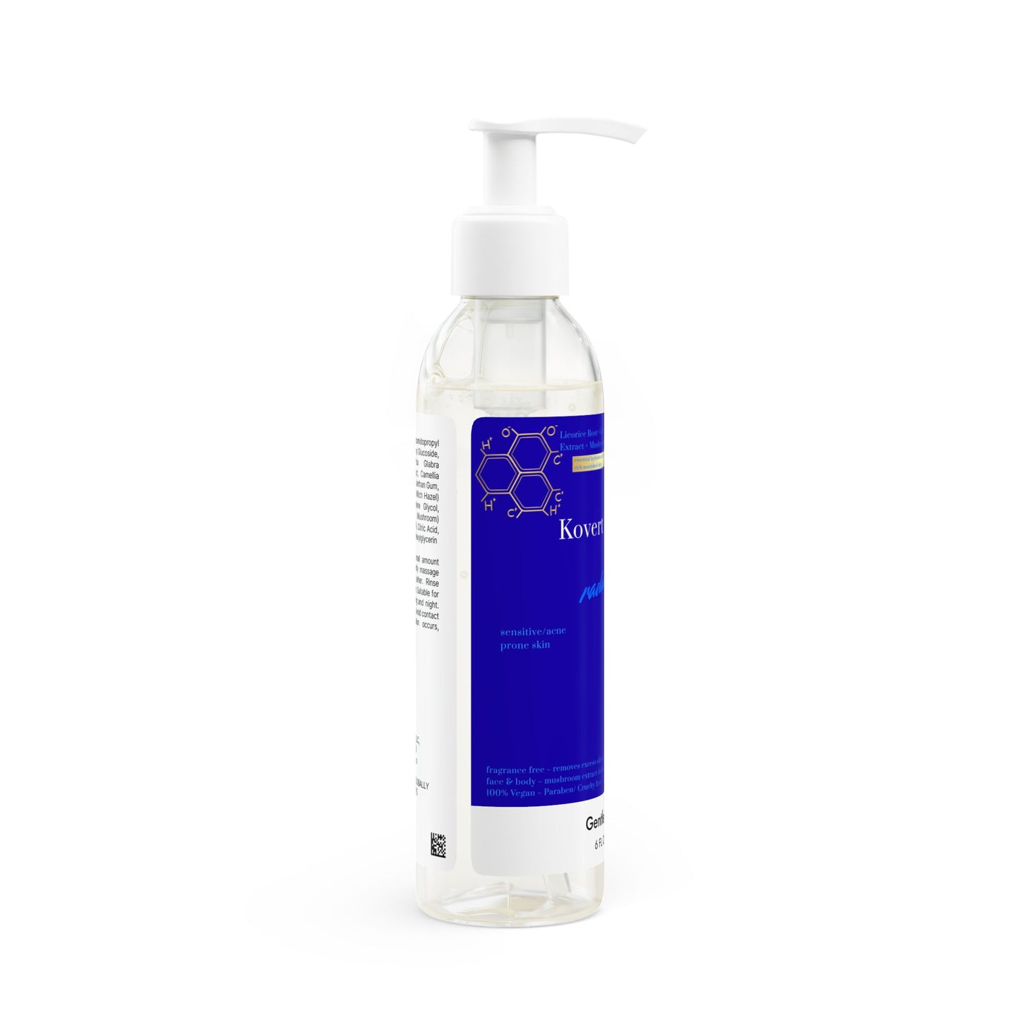 Gentle Face and Body Cleanser, 6oz (Royal Blue)