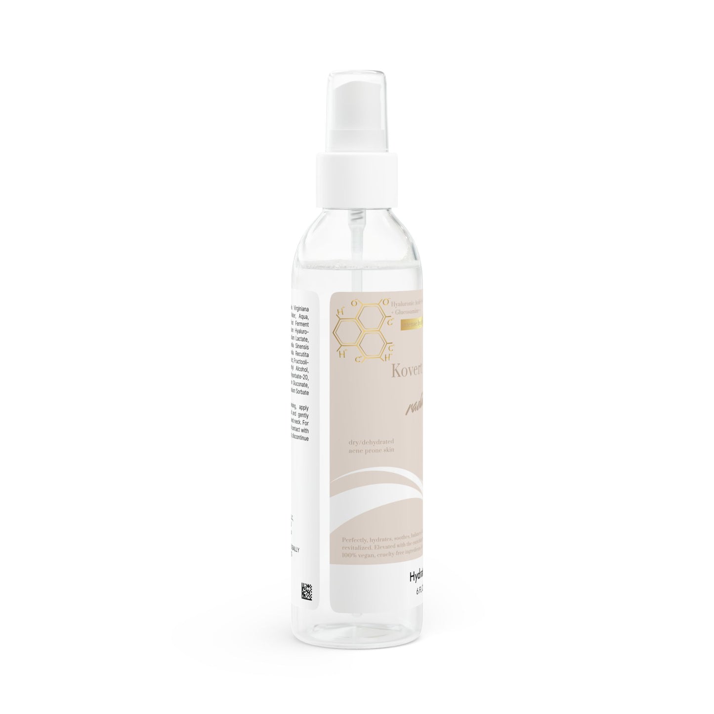 Hydrating Toner, 6oz (Vanilla Latte)