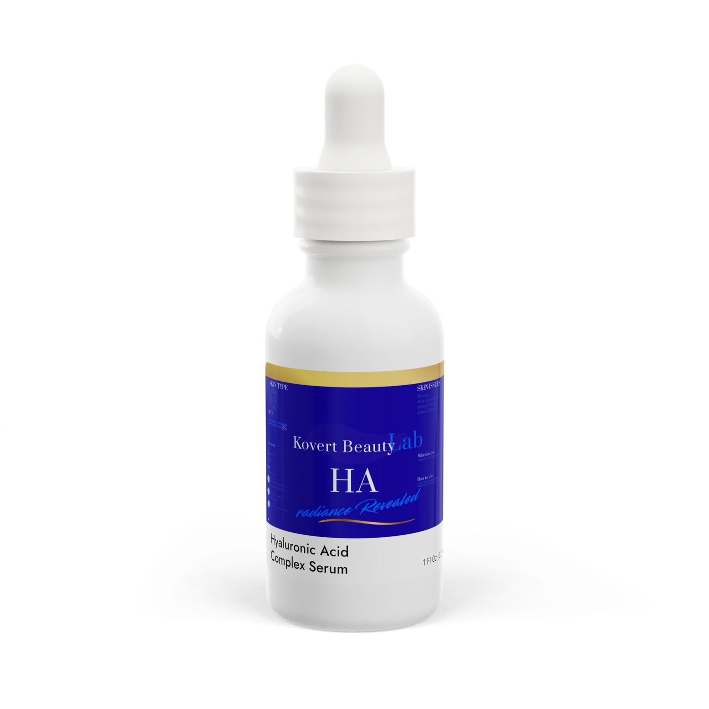 Hyaluronic Acid Complex Serum, 1oz (Royal Blue)