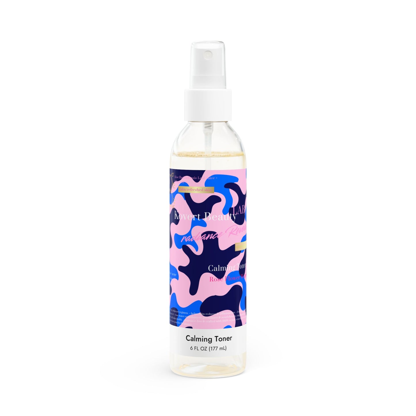 Calming Toner, 6oz  (Powder Pink Camouflage)
