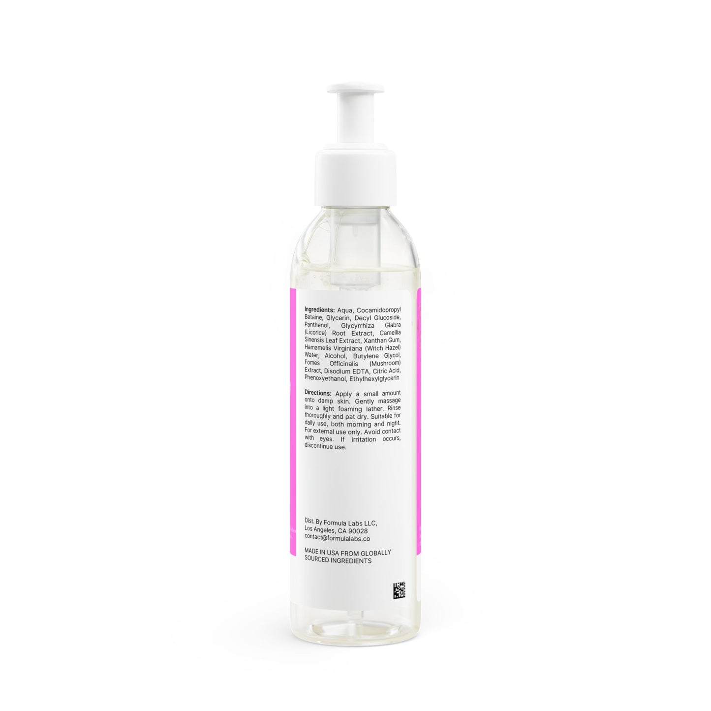 Gentle Face and Body Cleanser, 6oz (Hot Pink) Bundle